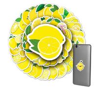Widespread Use: questi piccoli adesivi al limone perfetti per aggiungere un tocco di freschezza e freschezza a qualsiasi luogo. Whether you want to decorate your appliances, wall, furniture, or