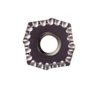 WIDIA 6429464 Top Cut Quattro Inserto Top Cut 4 Inserto 21.6780MM Lunghezza, TiN Carburo TCF-V38