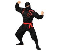 widmann 00524 Costume SUPER NINJA MUSCOLOSO XL