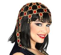 Widmann 01209 Gemma copricapo da donna, oro/rosso, taglia unica