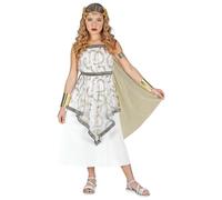 W WIDMANN MILANO Party Fashion - costume da dea greca per bambini, abito, romano, carnevale