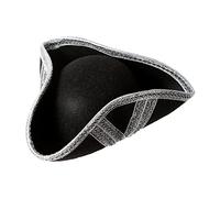 WIDMANN 01882 Cappello Triplo in Feltro, Unisex - Adulto, Nero, Taglia Unica
