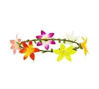 Widmann 05931 - Fascia di fiori di ibisco, corona di fiori, costume, accessorio, festa motto, carnevale
