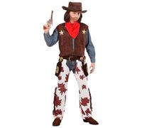 W WIDMANN MILANO Party Fashion - costume bambino cowboy, western, rodeo boy, ranger, costumi in maschera
