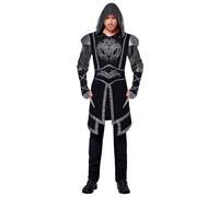 W WIDMANN MILANO Party Fashion - Costume assassino dark, gotico, cavaliere, Halloween