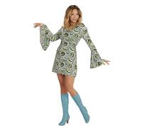 W WIDMANN MILANO Party Fashion - Costume Disco Style anni '70, Tubi, Abito, Regina Ballerina, Costumi di Carnevale