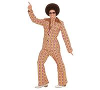 W WIDMANN MILANO Party Fashion - Costume anni 70, giacca e pantaloni, hippie, reggae, flower power, disco fever, costumi in maschera