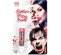 Widmann 11999 - Adesivo Termoplastico in Granuli per Denti E Dentiere, Adulto Unisex, in Provetta, Accessori per Costume, Carnevale, Halloween, Feste A Tema, 6 g