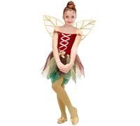 W WIDMANN MILANO Party Fashion - costume da fata fantasy per bambini, vestito, ali, carnevale, festa a tema