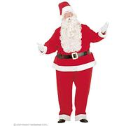 Widmann 1537g Costume Babbo Natale XL Con Cerchio 160cm Vita
