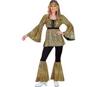 W WIDMANN MILANO Party Fashion - Costume anni '70 Groovy Style, Disco Fever, Dancing Queen, Hippie