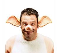 Widmann- Animale Naso da Maiale per Travestimento, Multicolore, Taglia Unica, 2308M