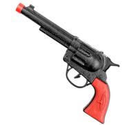 WIDMANN 27773 - Pistola Cowboy Bambino Unisex, Far West, Carnevale, Feste A Tema, Colore Nero
