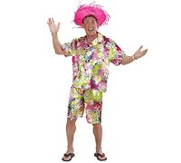 WIDMANN 2852H - Costume da Uomo Hawaiano, in Taglia XL