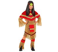 WIDMANN MILANO PARTY FASHION - costume da indiano per bambini, abito, capo tribù, costumi in maschera