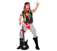 W WIDMANN MILANO Party Fashion - Costume rock star, anni '80, punk, costumi in maschera