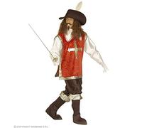 WIDMANN 44382 costume moschettiere m - verde