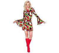 W WIDMANN MILANO Party Fashion - Costume Disco Style anni '70, Tubi, Abito, Regina Ballerina, Costumi di Carnevale