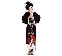 Costume Carnevale Bimba,Ragazza, Kimono Geisha Giapponese PS 19698