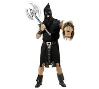 W WIDMANN MILANO Party Fashion - Costume da boia, nero, medievale, costumi in maschera