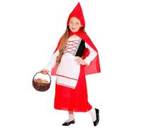 Widmann 72997 costume MANTELLINO ROSSO 140 cm / 8-10 Years