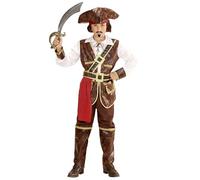Widmann 73038 costume CAPITANO PIRATA DEI CARAIBI 158 cm / 11-13 Years