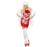 Widmann 94522 costume VESTITO IN PAILLETTES HAPPY NEW YEAR M