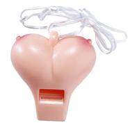 Widmann 9623X - Fischietto Tette Adulto Unisex, Addio al Celibato, Addio al Nubilato, Sexy Fun, Carnevale, Feste A Tema