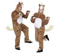 WIDMANN 9976A - Costume da Cavallo, in Peluche Marrone, in Taglia M