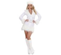 W WIDMANN MILANO Party Fashion - Costume Aikaa Eskimo Girl, vestito, guanti, carnevale