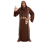 Widmann Arab Sheik (Robe - Long Vest - Belt - Head Scarf) (XXL) Brown