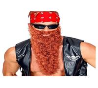 WIDMANN Barba Maxi Baffi Rossa Carnevale Travestimento Accessori Feste Party San Patrizio