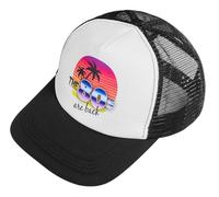 Widmann - Basecap anni '80, copricapo, maschera, carnevale, motto party