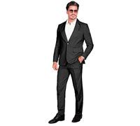 W WIDMANN MILANO Party Fashion - Costume Party Fashion abito, nero, giacca e pantaloni, showmen