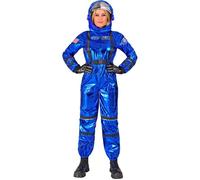 Widmann Blue Astronaut (Jumpsuit, Helmet) (M) Blue