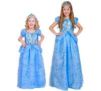 Widmann Blue Princess / Fairy (Dress) (128 cm / 5-7 Years) Blue