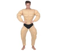 Widmann Bodybuilder (Muscle Overalls With Slip) (S) Beige / Skin Color