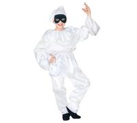 WIDMANN Boy's Pulcinella Costume 116 White