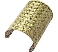 W WIDMANN MILANO Party Fashion - Bracciale in bronzo con borchie, braccialetto, bigiotteria, egiziano, supereroina, Cleopatra, accessorio costume romano