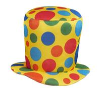 W WIDMANN MILANO Party Fashion 1812H - Cappello a cilindro da clown per adulti