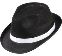 Widmann Cappello da Gangster Nero - Adulto - 1 pz.