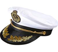 W WIDMANN MILANO Party Fashion 0186S - Cappello Capitano lusso, cappello da capitano, marinaio, festa a tema, carnevale