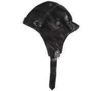 W WIDMANN MILANO Party Fashion 3319P - Cappello da aviatore, nero, accessorio per costume, berretto da pilota, pilota, festa in maschera, carnevale