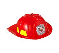 W WIDMANN MILANO Party Fashion 2869F - Elmetto da pompiere per bambini, rosso, pompiere, vigili del fuoco