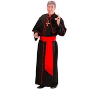Widmann Cardinal (Tunic, Belt, Sash, Skull Cap) (L) Black