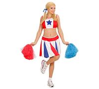 Widmann Cheerleader (Top, Skirt) (S) Different Colors