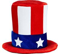 Widmann Cilindro Mr. America - Adulto - 1 pz.