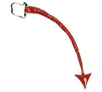 W WIDMANN MILANO Party Fashion- Coda da Diavolo in Vinile Femmina, Rosso, Taglia unica, 8122T