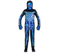 Widmann Colorful Skeleton (Hooded Overalls) (158 cm / 11-13 Years) Different Col
