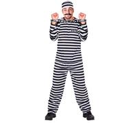 Widmann Convict White/Black (Coat, Pants, Hat) (M) Different Colors